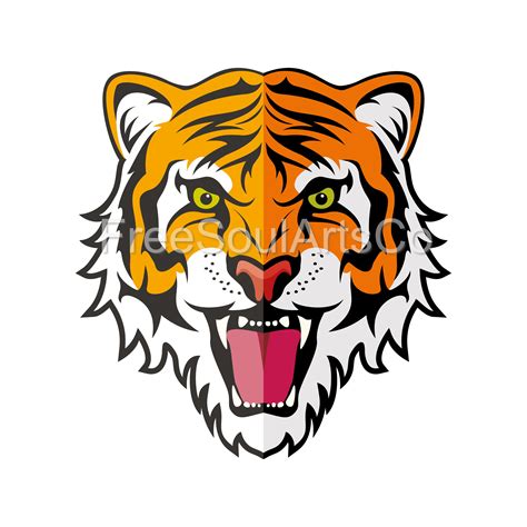 Tiger Svg. Tiger Head Svg. Tiger Face Svg. Tiger Head Clipart. - Etsy