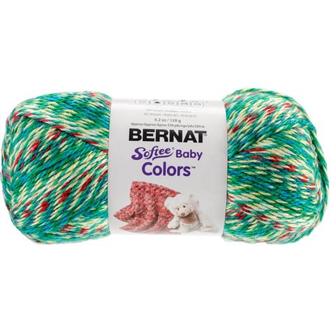 Bernat Softee Baby Yarn ColorsGreen Rainbow - Walmart.com - Walmart.com