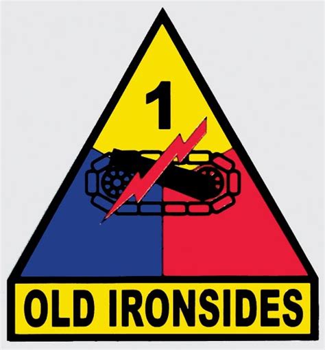 1st Armored Division Old Ironsides Decal | North Bay Listings