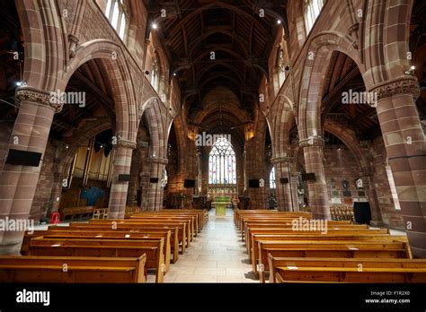 interior of st martins church Birmingham UK Stock Photo - Alamy