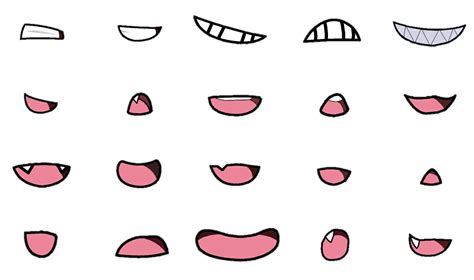 Gacha Life Mouths: the best designs for your Anime characters 👄