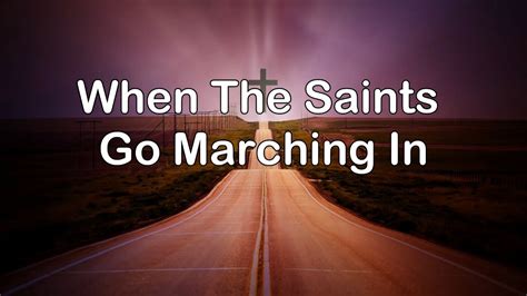 When The Saints Go Marching in | Piano Accompaniment | Lyrics - YouTube