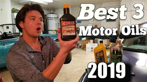 Top 3 Best Synthetic Motor Oils of 2019 - YouTube