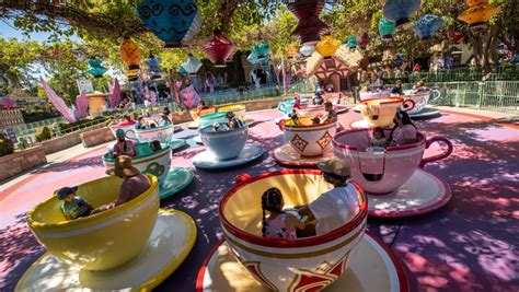 Glassware & Drinkware Kitchen, Dining & Bar Purple Mad Tea Party Teacup Disney Coffee Cup