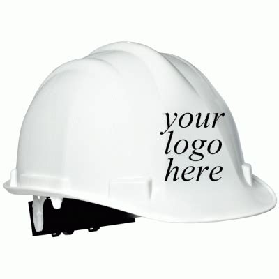 Printed Stickers for use on Safety Helmets from Total Workwear.