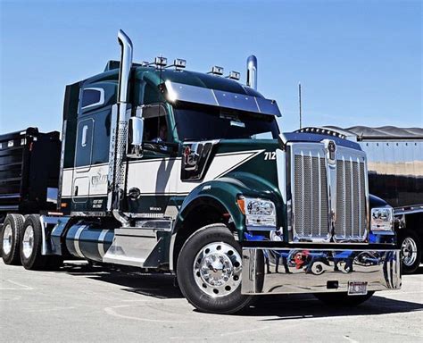 Kenworth W990 | Kenworth trucks, Peterbilt trucks, Big trucks