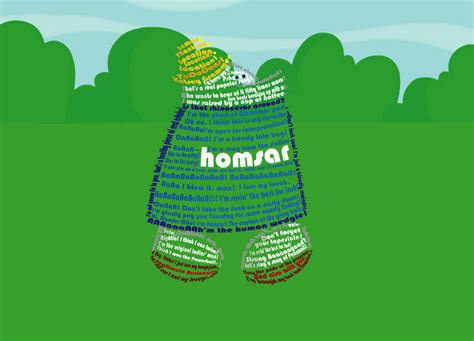 Typography Homsar at the field by Kevinhend on DeviantArt