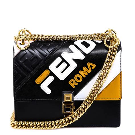 Fendi Roma Mania Shoulder Bag | Lyst