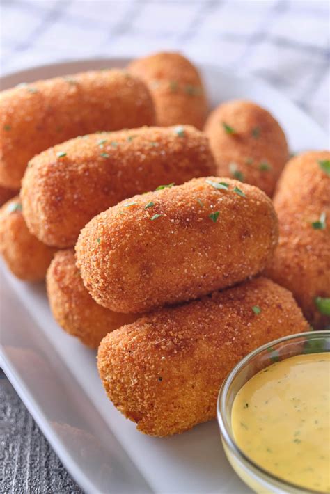 Potato Croquettes | Potato croquettes, Potato croquette recipe, Recipes