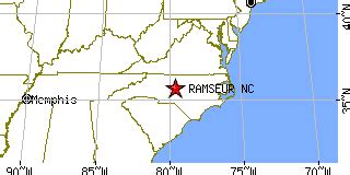 Ramseur, North Carolina (NC) ~ population data, races, housing & economy