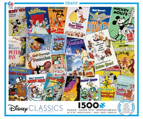 Disney - Posters - 1500 Piece Puzzle – Ceaco.com