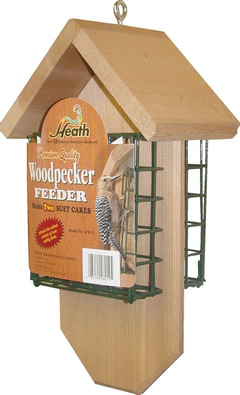 Birds Woodpecker Chalet Suet Feeder By Heath in 2020 | Suet feeder ...