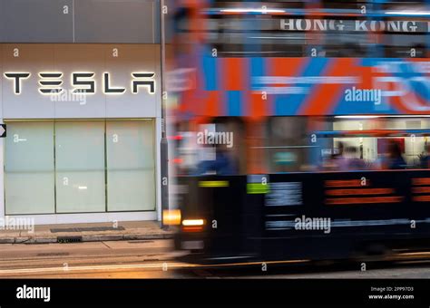 Tesla Cars, Hong Kong, China Stock Photo - Alamy