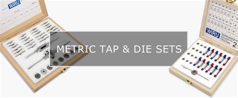 Metric tap & die sets — Sistotec