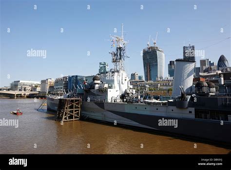 hms belfast museum London England UK Stock Photo - Alamy