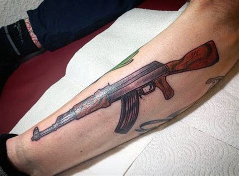 40 AK 47 Tattoo Designs For Men - An Arsenal Of Ideas