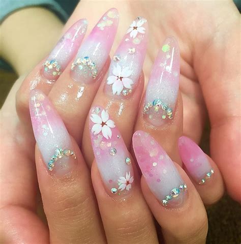 20+ Cherry Blossom Nail Art Designs, Ideas | Design Trends - Premium ...