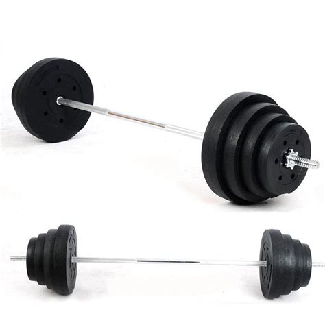 2pcs High Grade Non Slip Bumper Rubber Iron Plating Coating Dumbbell Plate Weight Barbell Plate ...