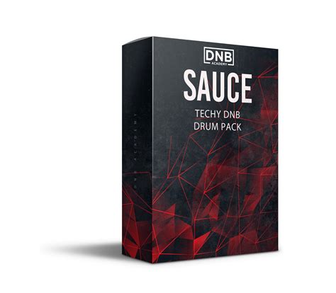 Sauce Techy DNB Drums Sample Pack - DNB Academy