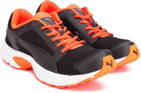 Puma Splendor DP Running Shoes - Buy Puma Black-Orange Clown Fish-Puma ...