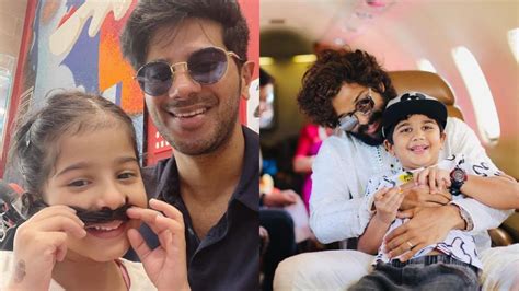 Father’s Day: From Dulquer Salmaan to Allu Arjun, South superstars with ...