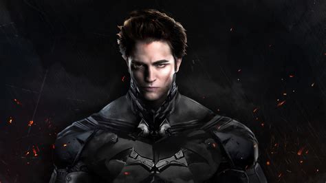 Robert Pattinson Batman Costume Art HD The Batman Wallpapers | HD Wallpapers | ID #64854