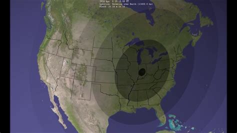 World Map Of Solar Eclipse April 8 2024