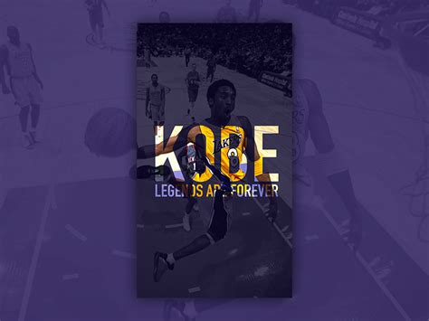 Kobe Bryant tribute wallpaper by Petros Dimitriadis (pd) on Dribbble