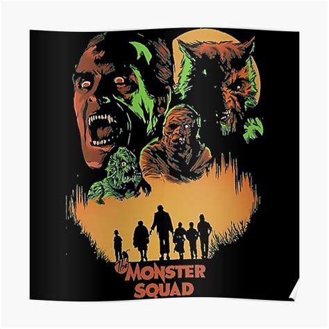 "The Monster Squad" Poster for Sale by micKalo66 | Redbubble