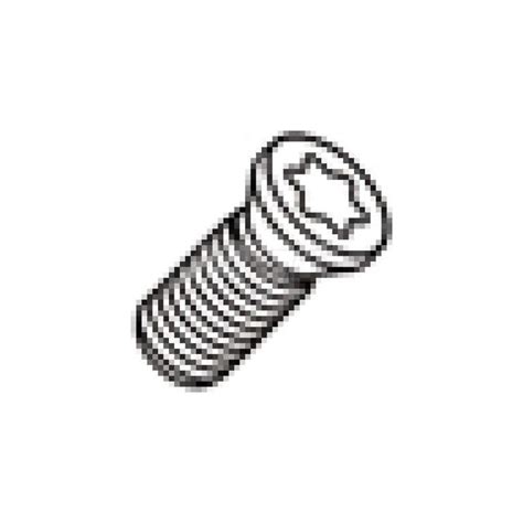 Tungaloy - Clamp Screw for Indexables: T15 Torx, M4 x 0.70 Thread | MSC Industrial Supply Co.