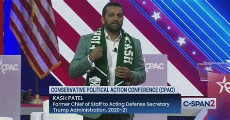 Kash Patel Speaks at CPAC | C-SPAN.org