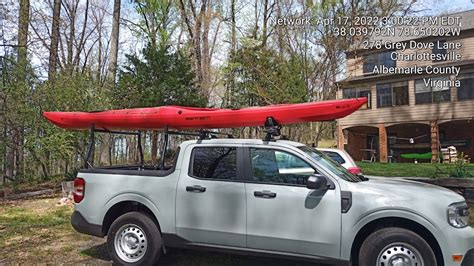 Does the Maverick have mount points to install a roof rack? | MaverickTruckClub - 2022+ Ford ...