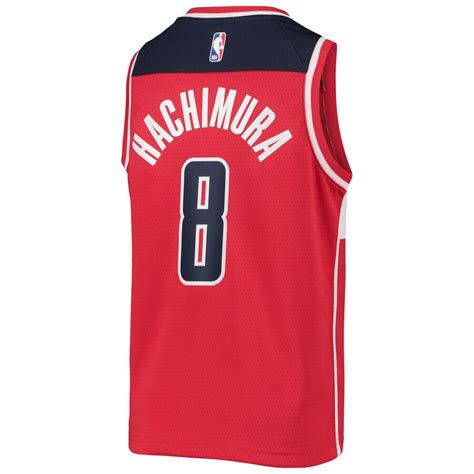 Rui Hachimura Washington Wizards Nike Youth Team Swingman Jersey - Red - Www.nyjerseys.store