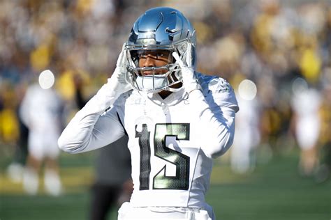 Oregon WR Tez Johnson expected to return from shoulder injury this ...