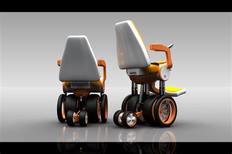 Wheelchair design by Jake Eadie at Coroflot.com