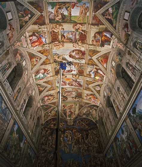 restoration of the sistine chapel frescoes before and after - Catherine ...