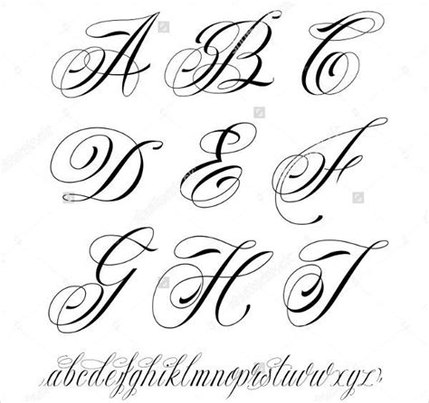 FREE 7+ Fancy Cursive Letters in AI