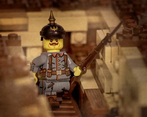 WWI German Rifleman - Brickmania Toys