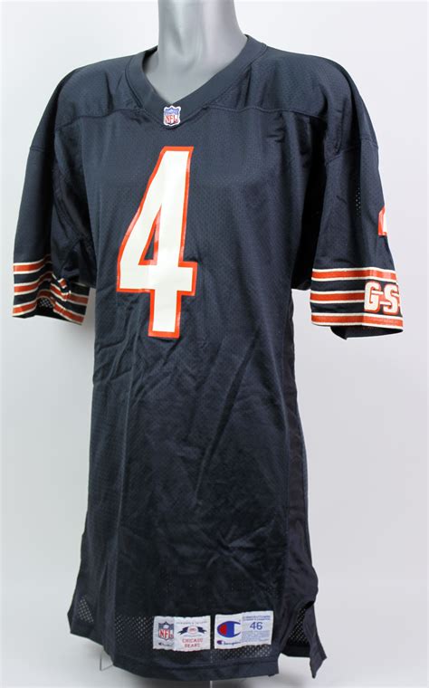 Lot Detail - 1993 Jim Harbaugh Chicago Bears Home Jersey (MEARS LOA)