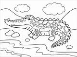 15  Cute Baby Alligator Coloring Pages sketch template