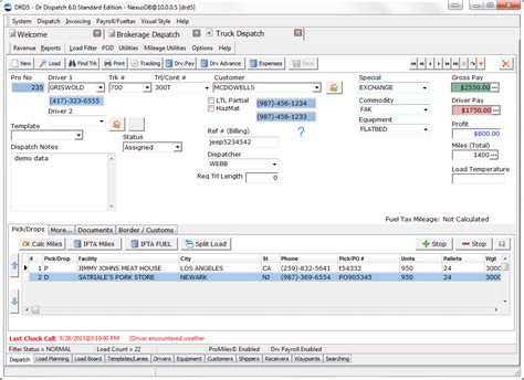 Truck Management Software - Dr Dispatch