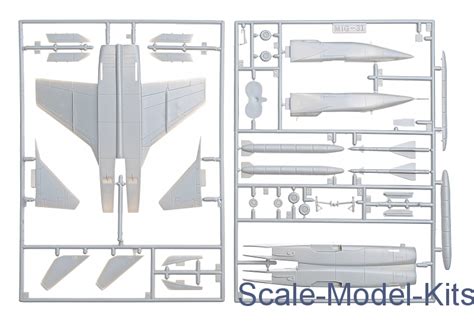 Revell - MiG-31 Foxhound - plastic scale model kit in 1:144 scale (RV04086)//Scale-Model-Kits.com