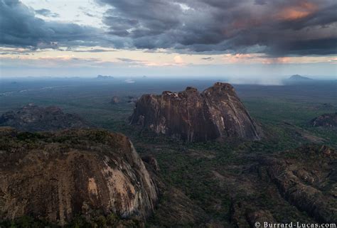 Aerial of Niassa Reserve - Burrard-Lucas Photography