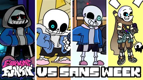 FNF VS Undertale Sans Full Week (Gameplay) - Friday Night Funkin' [Mods ...