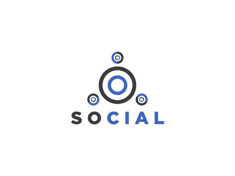 Social logo design by Sahiduzzaman Sahid on Dribbble