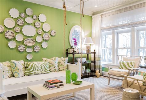 Green Living Room Ideas