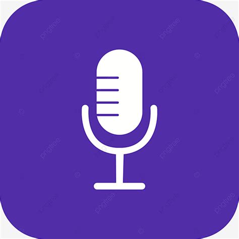 Microphone Icon Clipart Transparent PNG Hd, Vector Microphone Icon ...