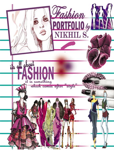 Fashion Design Portfolio Cover