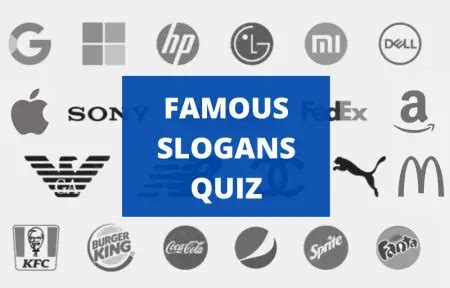 Slogans Quiz: 50 Famous Slogan Trivia Questions & Answers 2024