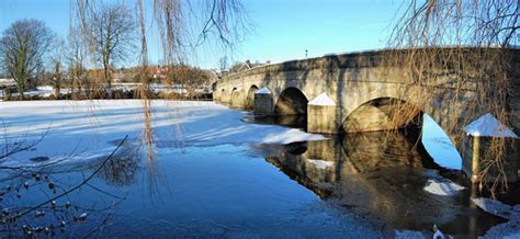 Otley Bridge | A side view of the 13th century bridge throug… | Flickr